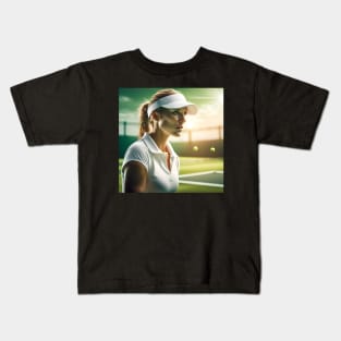 The Tennis Girl Kids T-Shirt